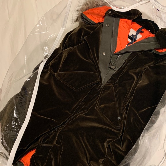 🥳Host Pick 🥳 Moncler Tadorne fur trimmed parka - Picture 3 of 8